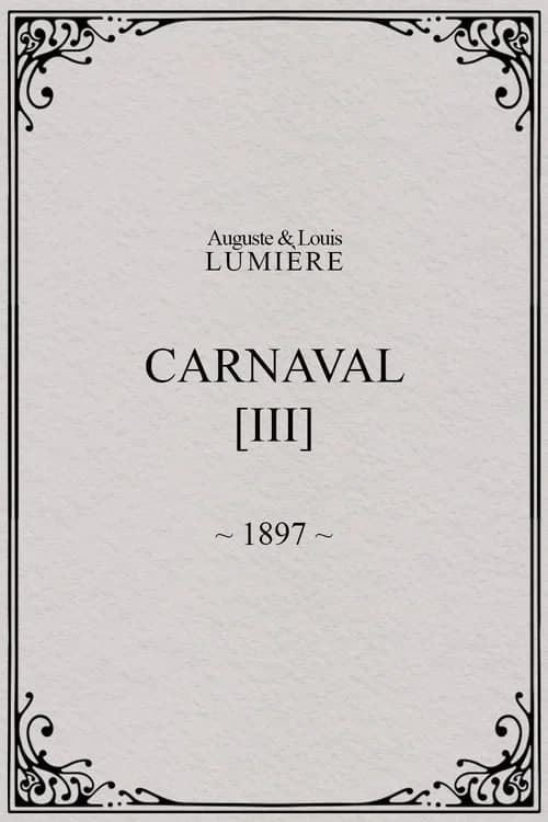 Carnaval, [III]